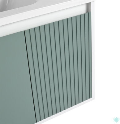 Latitude Run Mcfayden 36 '' Wall-Mounted Bathroom Vanity With Ceramic Sink