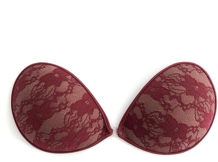 Flyrt Sticky Adhesive Bra Lace Strapless Backless Padded Pushup (Large ShopStyle