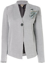 Armani Collezioni - scarf detail blazer
