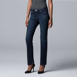 kohls womens straight leg jeans