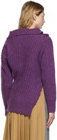 Thumbnail for your product : Marni Purple Ribbed Turtleneck