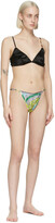 Thumbnail for your product : Versace Underwear Purple Barocco Thong
