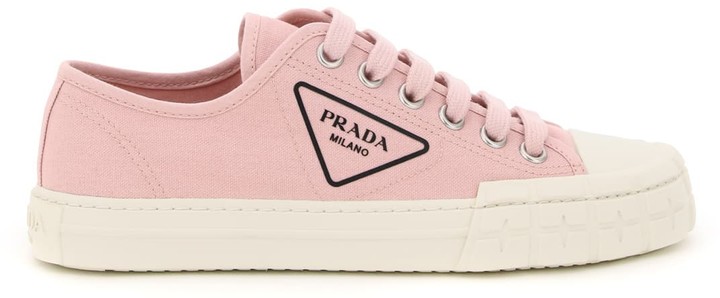 pink prada sneakers