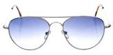 Thumbnail for your product : Illesteva Aviator Gradient Sunglasses