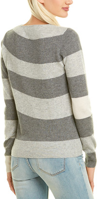 Kier & J Stripe Cashmere Sweater