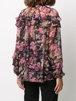 Thumbnail for your product : Zimmermann Lucky tiered frill blouse