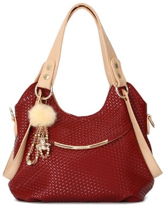 Bagtopia Women's Fashion Premium PU Leather Cross Body Shoulder Bag Candy Colors Hobo Purse and Handbag