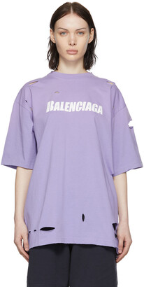 Balenciaga Womens TShirts  Investigator T Shirt Navy  BWAYTHEATRESF