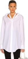 Thumbnail for your product : Alaia Masculine Loose Shirt in White