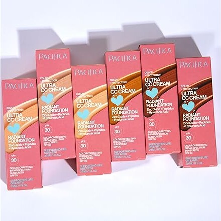 Pacifica Ultra CC Cream Radiant Foundation SPF 17 - Cool-Deep