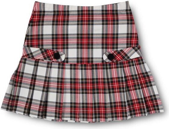 Florence Eiseman Plaid Pleated Skirt