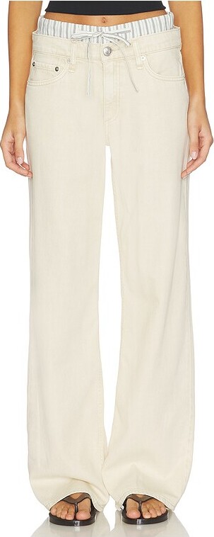 Saige Full Boxer Straight Jeans