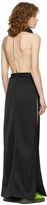 Thumbnail for your product : ATTICO Black Cowl Neck Dress