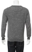 Thumbnail for your product : Sandro Speckled Knit Crew Neck Sweater
