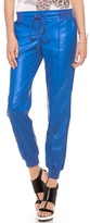 Thumbnail for your product : Emma Cook Leatherette Jogging Pants
