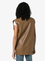 Thumbnail for your product : MATÉRIEL Faux Leather Waistcoat