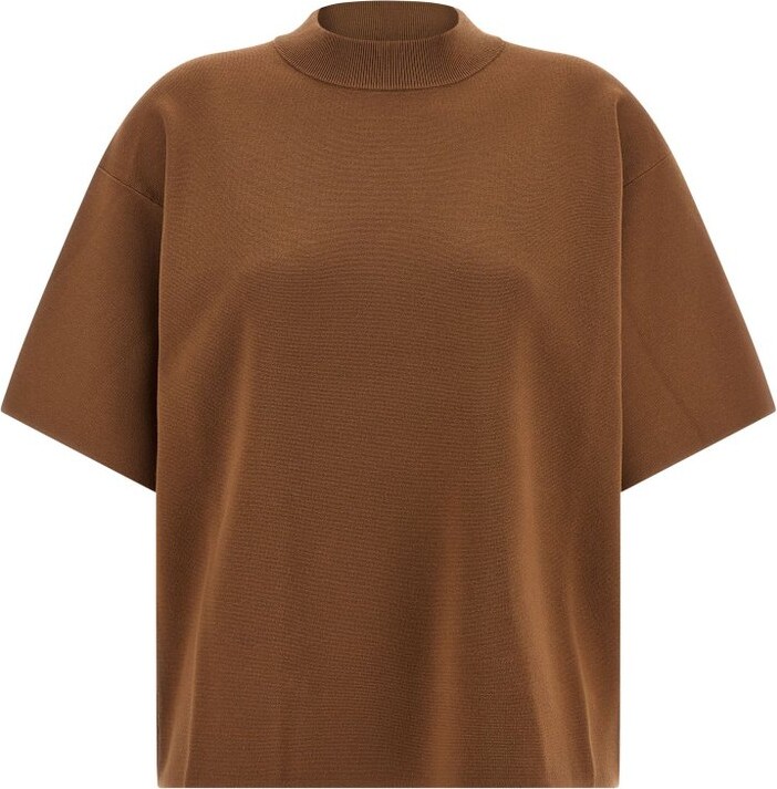 Studio Max Mara Amici Short-Sleeved Knitted Jumper