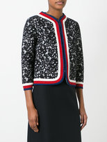 Thumbnail for your product : Gucci lace cropped jacket