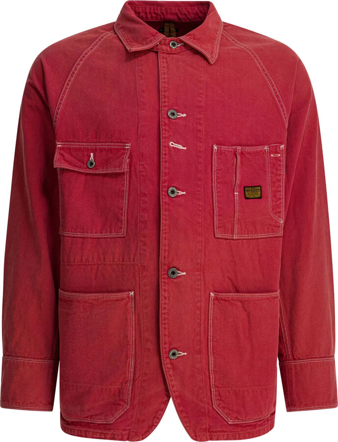 KAPITAL Cotton-Twill Patch-Pocket Shirt Jacket