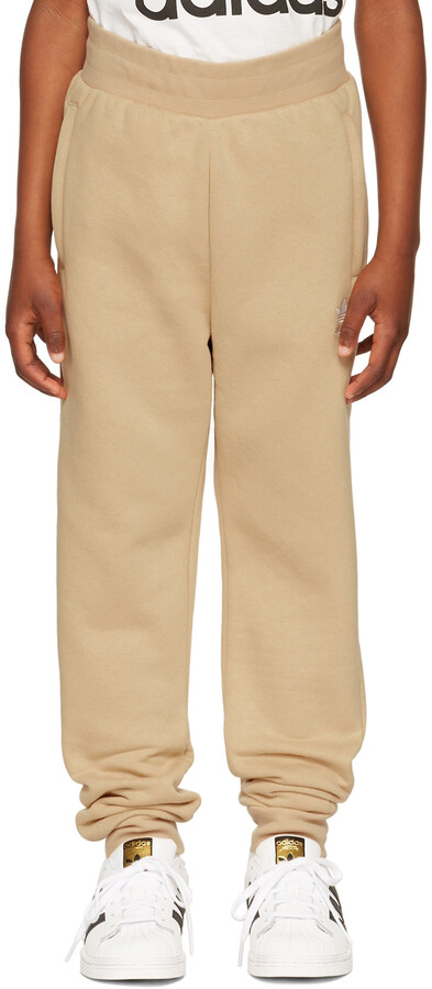 adidas Kids Kids Beige Adicolor Lounge Pants