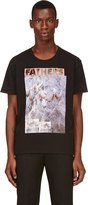 Thumbnail for your product : Raf Simons Sterling Ruby Black Fathers Print T-Shirt