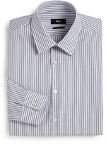 Thumbnail for your product : HUGO BOSS Sharp-Fit Textured Stripe Dress Shirt