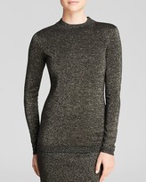 Thumbnail for your product : Diane von Furstenberg Sweater - Metallic Mock Neck