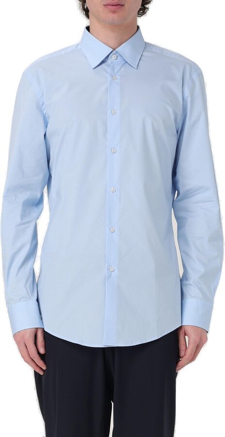 HUGO BOSS Easy Iron Stretch Poplin Slim-Fit Shirt