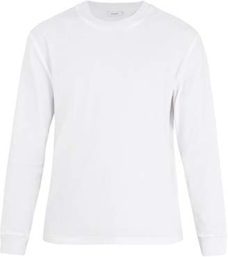 Fanmail Crew-neck cotton-velour sweatshirt