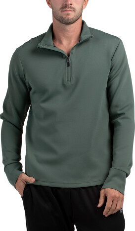 TJMAXX Recovery Quarter Zip Super Soft Top For Men, Spandex/Polyester