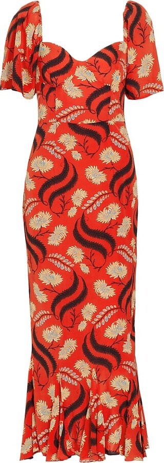 Rhode Resort Ramona Floral Maxi Dress - ShopStyle