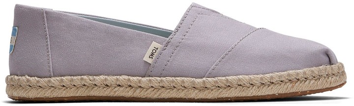 pearlized metallic canvas women's espadrilles