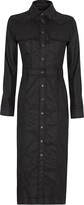 Thumbnail for your product : 7 For All Mankind Coated Midi Shirtdress