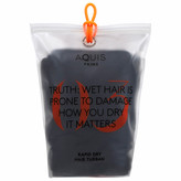 Thumbnail for your product : Aquis Black Double Layer Hair Turban