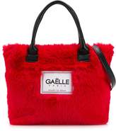 Thumbnail for your product : Gaelle Paris Kids logo patch tote bag