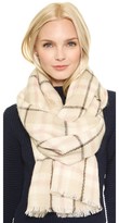 Thumbnail for your product : Kate Spade Transcontinental Express Plaid Blanket Scarf