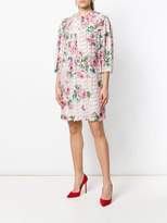 Thumbnail for your product : Dolce & Gabbana floral print fringe style dress