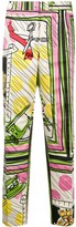Thumbnail for your product : Moschino Pre-Owned 1990s Abstract Print Tailored Trousers