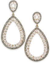 Thumbnail for your product : INC International Concepts Gold-Tone Stone and Pavandeacute; Teardrop Drop Earrings, Created for Macy's
