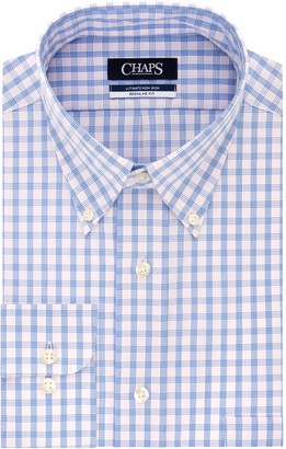 chaps slim fit dress shirt