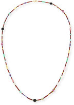 Thumbnail for your product : Splendid Long Bohemian Mixed-Gem Necklace, Garnet, 54"L