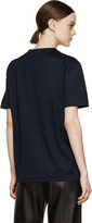 Thumbnail for your product : Juun.J Navy Logo Collage T-Shirt