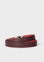Thumbnail for your product : Paul Smith Leather Hook Bracelet