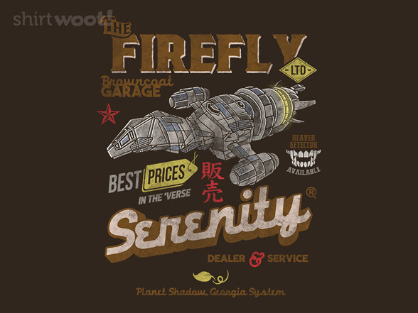 Woot Firefly Garage Remix T Shirt