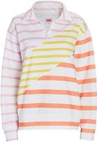 Thumbnail for your product : Solid & Striped Striped Half-Zip French Terry Sweatshirt