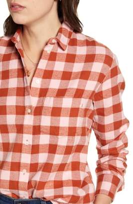 Madewell Buffalo Check Flannel Oversize Ex-Boyfriend Shirt