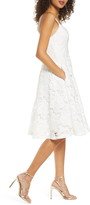 Thumbnail for your product : Lulus Nora Lee Lace Fit & Flare Dress