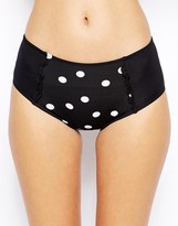 Thumbnail for your product : Baku Amalfi Spot High Waist Bikini Bottoms