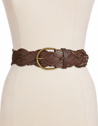 Lauren Ralph Lauren Woven Leather Belt