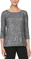 Thumbnail for your product : Alex Evenings Sequin Tunic
